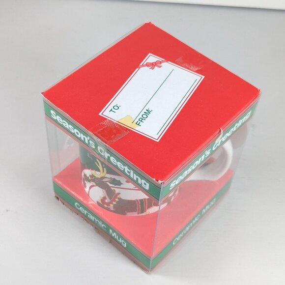 Woodward Canada Christmas mug Reindeer Holiday Mug Vintage Gift idea - Picture 7 of 11